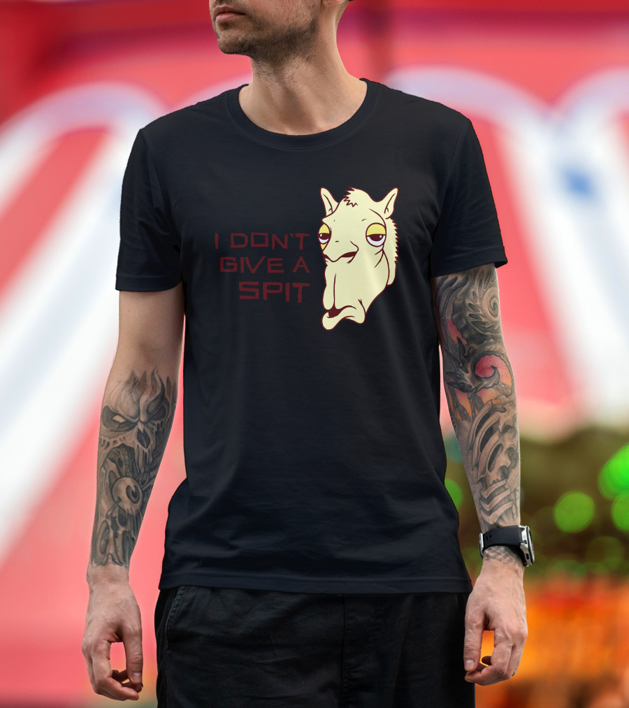 I Don't Give a Spit Careless Camel T-Shirt