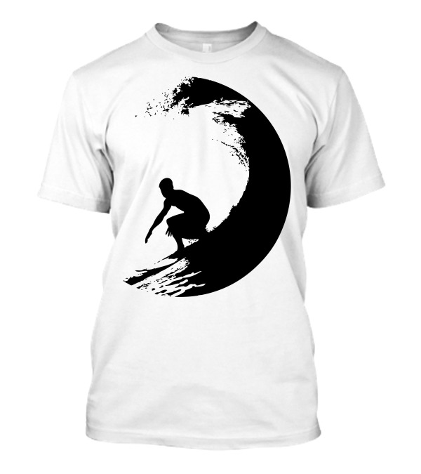 Catch A Wave Surfer Riding Giant Ocean Wave T-Shirt