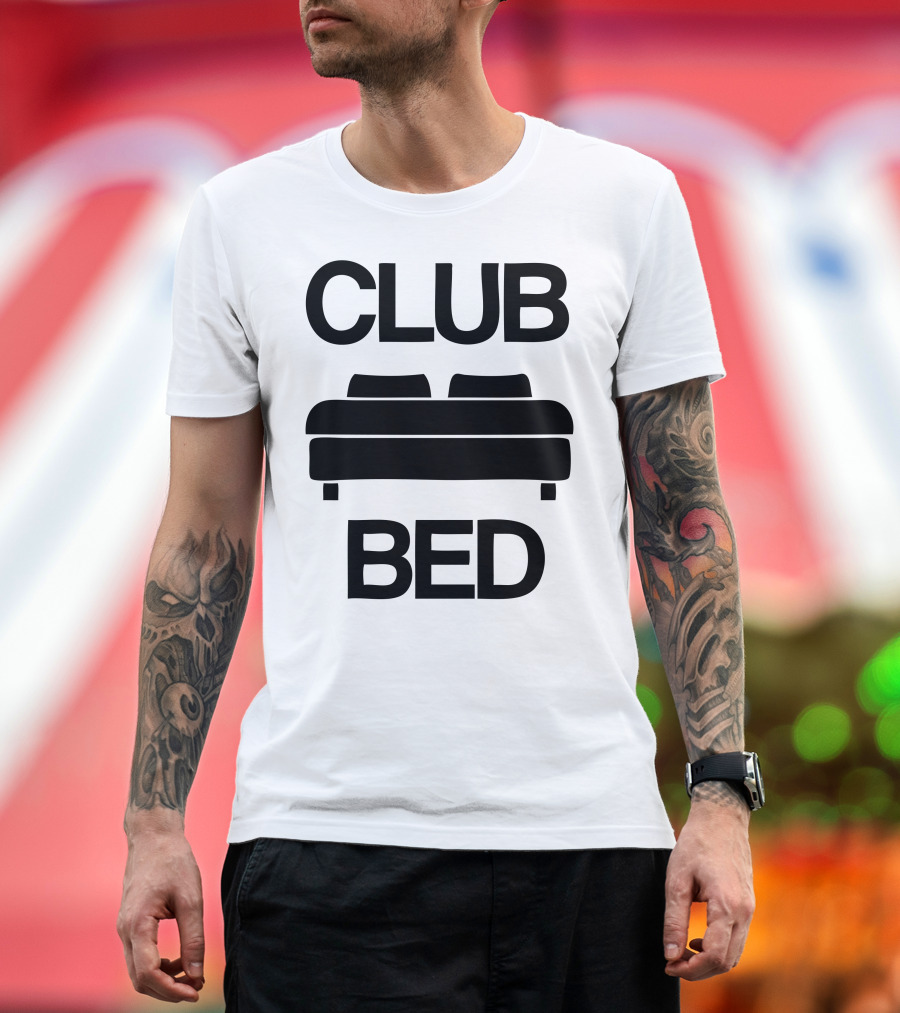 Club Bed Exclusive Members Only Pajama Lounge T-Shirt