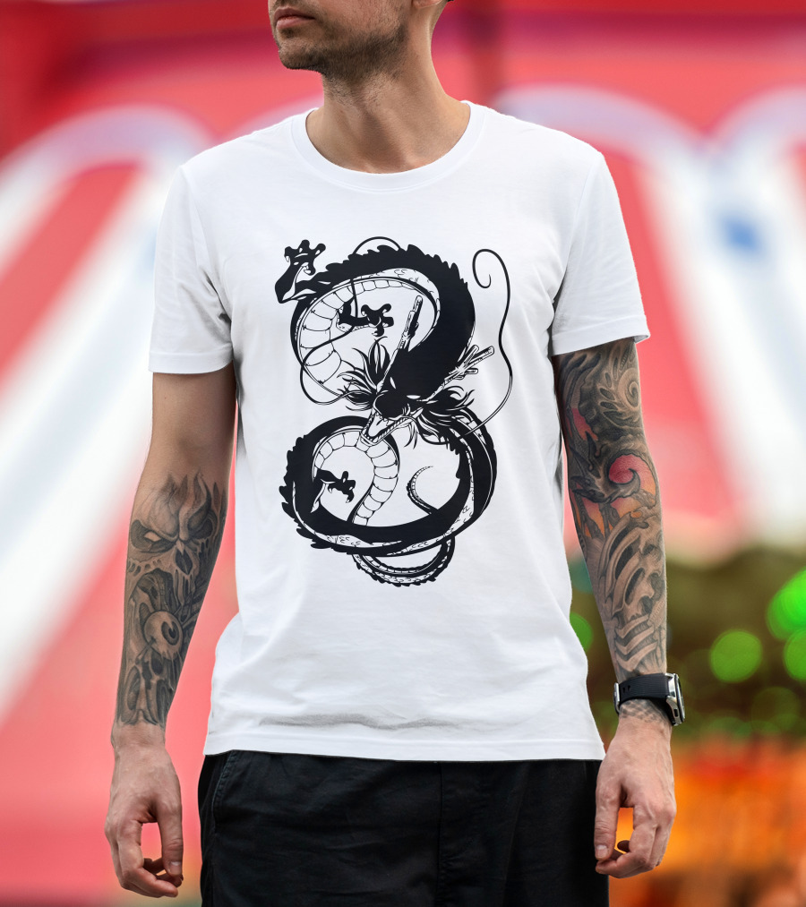 Dragon Ball Z Dark Shenron Shadow Serpent T-Shirt