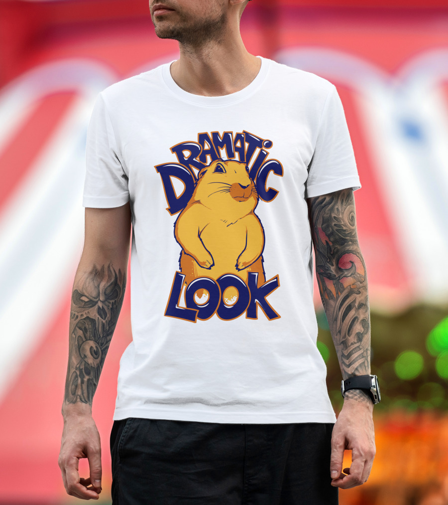 Dramatic Look Chipmunk Meme T-Shirt