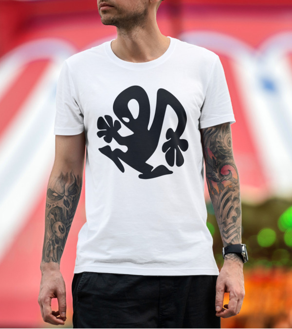 Premium T-Shirt: Richie Hawtin Plastikman Iconic Figurative T-Shirt Richie Hawtin Plastikman Iconic Figurative T-Shirt