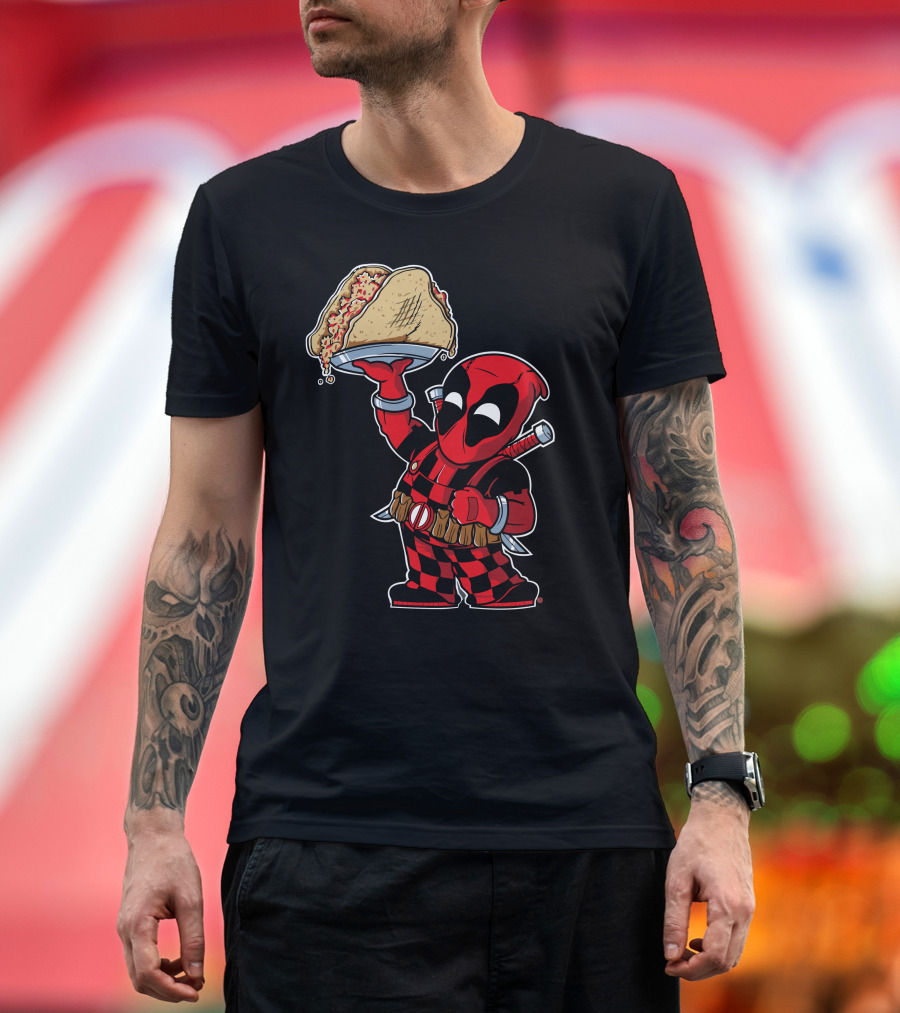 Big Taco Deadpool T-Shirt