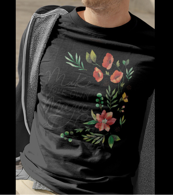 Make Your Own Magic Floral Botanical T-Shirt