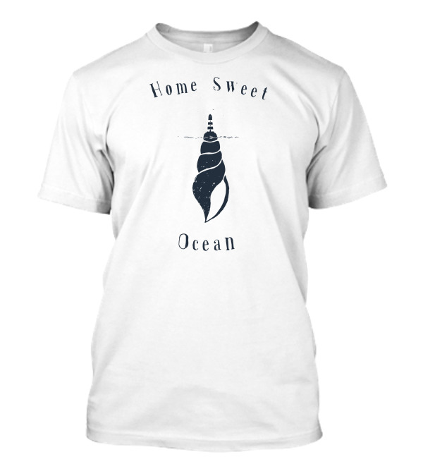 Home Sweet Ocean Lighthouse Sea Snail T-Shirt
