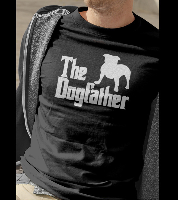 The Dogfather Nerd Der Pate Godfather Fun Paw Mafia Canine Classic T-Shirt