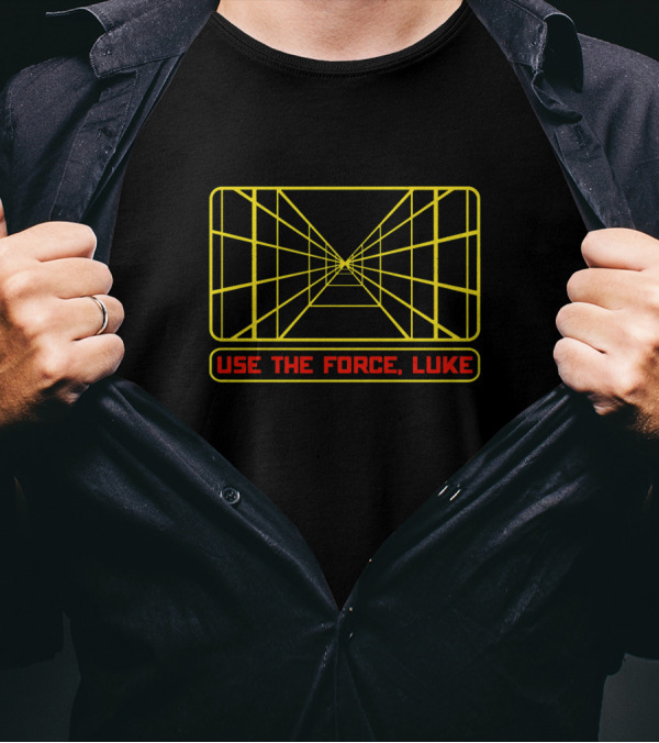 Use The Force Luke Vector Space Grid T-Shirt