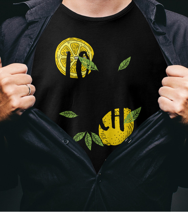Look But Don't Touch Lemon T-Shirt