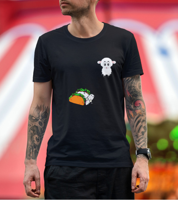 Premium T-Shirt: Mary Had A Little Lamb Then She Married A Greek Man And Now She Has A Gyro T-Shirt Mary Had A Little Lamb Then She Married A Greek Man And Now She Has A Gyro T-Shirt