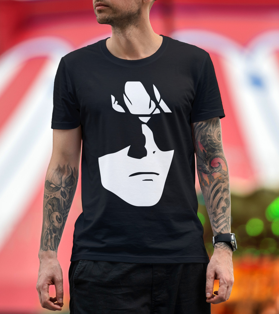 Andrew Eldritch Stylized Face T-Shirt