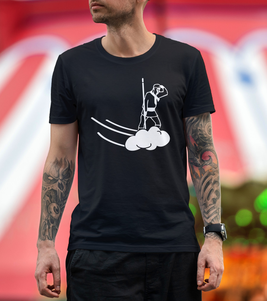 Monkey Pigsy Sandy Tripitaka Magic Cloud Journey Inspired T-Shirt