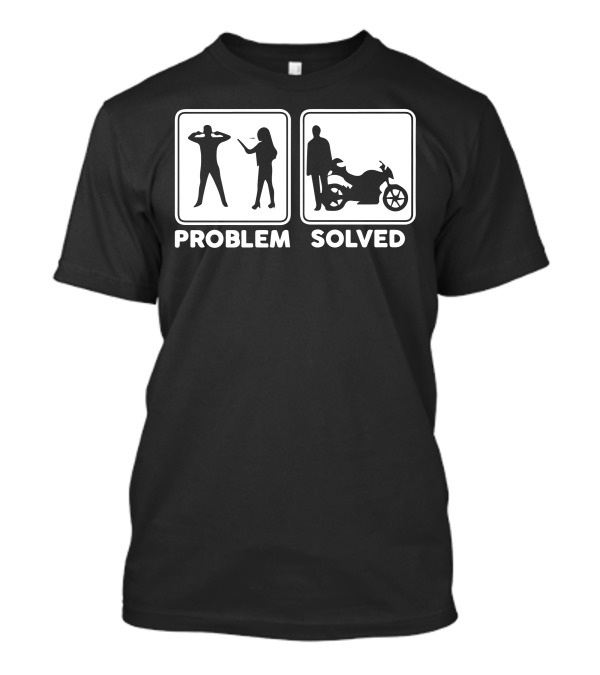 Problem Solved Biker Iconic T-Shirt