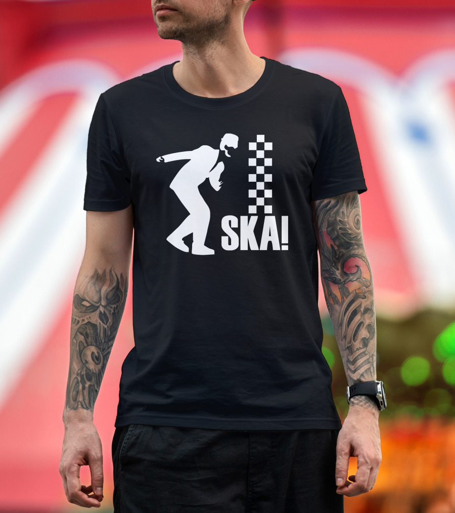 Ska Walt Jacobs Checkerboard T-Shirt