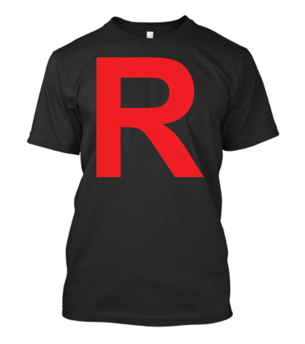 Team Rocket Bold Red R T-Shirt