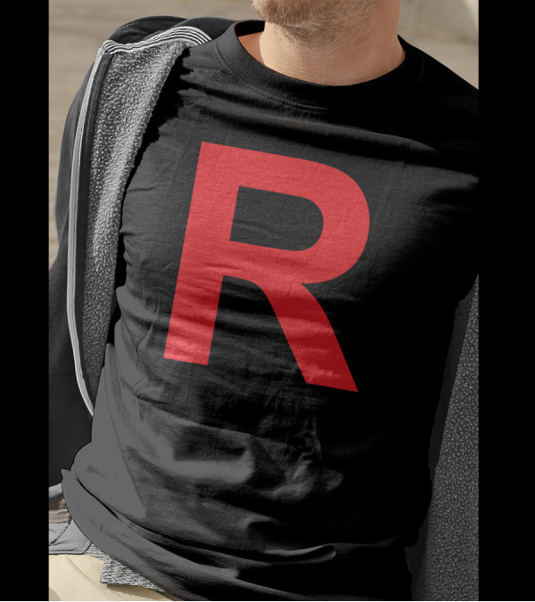 Team Rocket Bold Red R T-Shirt