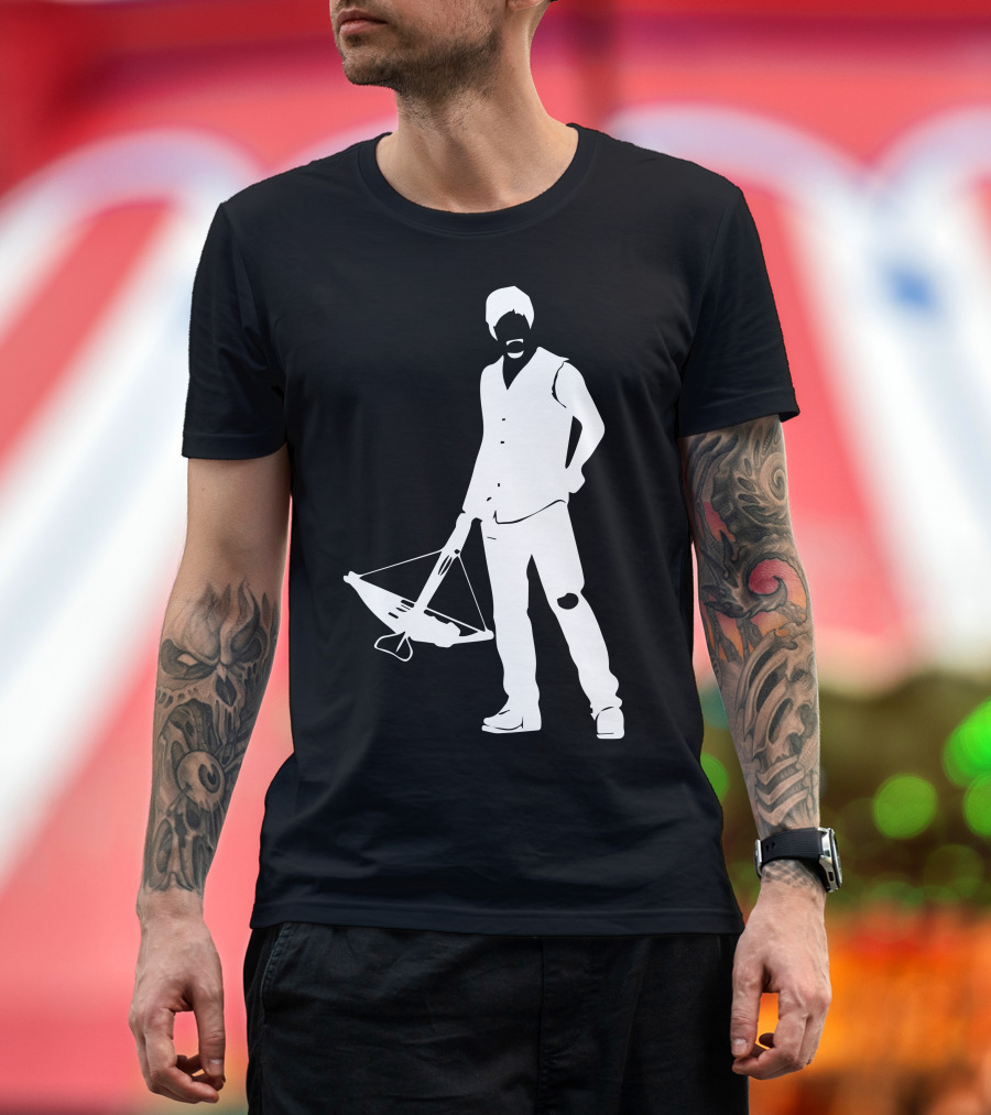 Daryl Dixon Crossbow Silhouette Walking Dead Fan Favorite T-Shirt