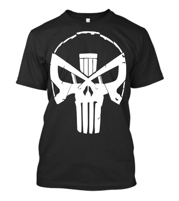 To Judge And Punish Logo Skull Design Inspired T-Shirt