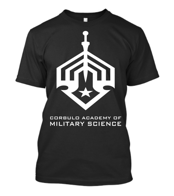 Corbulo Academy Of Military Science Emblem With Star And Chevron T-Shirt