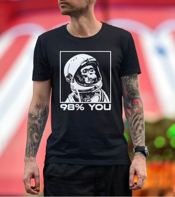 Premium T-Shirt: 98% You Funny Monkey Astronomy T-Shirt 98% You Funny Monkey Astronomy T-Shirt