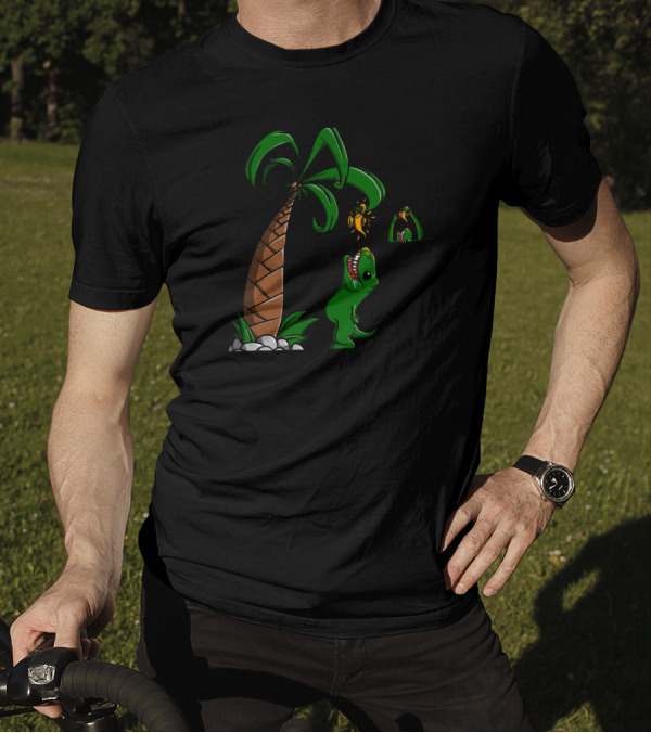 T Rex Dreams Of Reaching The Bright Star T-Shirt