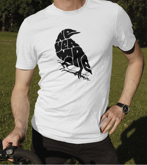 Nevermore Raven Quoth The Raven T-Shirt