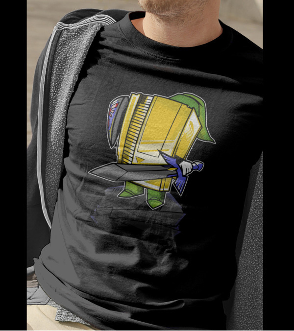 8Bit Hero Cartridge Sword Legend T-Shirt