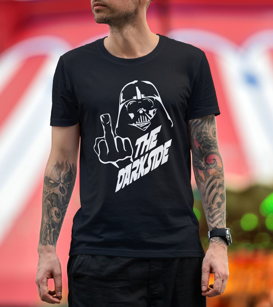 Darth Vader The Dark Side Fun Party Trance Mycul Kult Neu2 T-Shirt