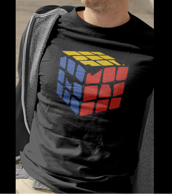Solved It Rubik's Cube Chewed Puzzle T-Shirt