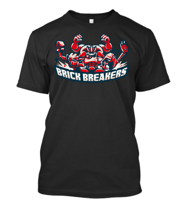 Brick Breakers Fierce Monsters Unleashed T-Shirt