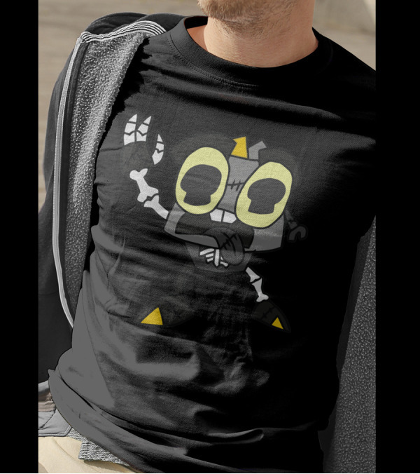 Crossover Krader Zombie With Bread Skull T-Shirt