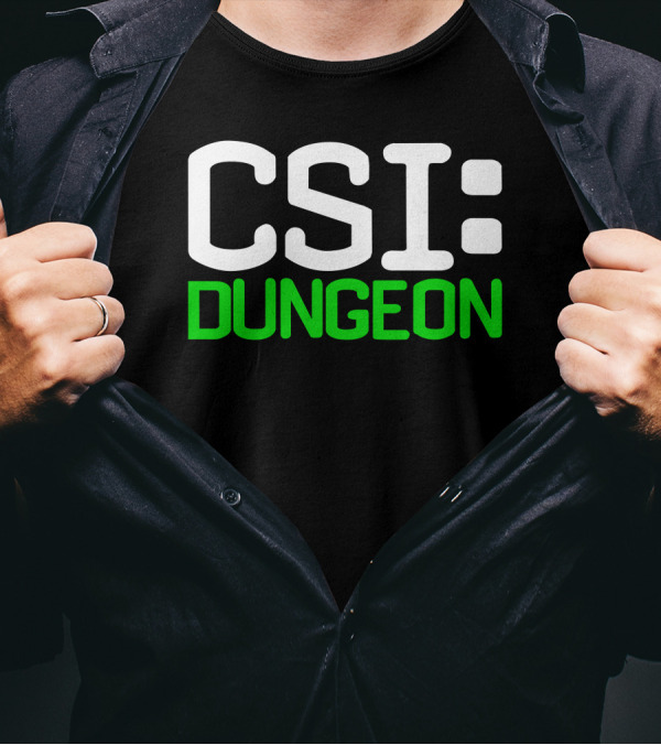 CSI Dungeon Exploration Adventure Series T-Shirt