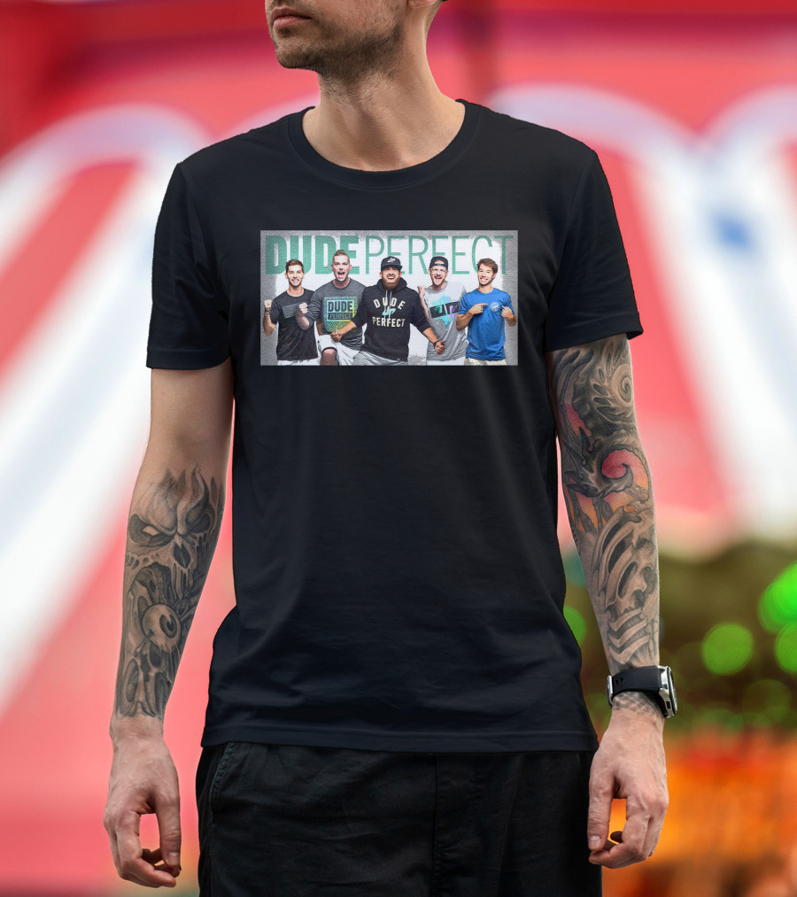 Dude Perfect Team Enthusiasm T-Shirt
