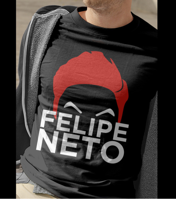 Felipe Neto Red Hair Bold Expression T-Shirt