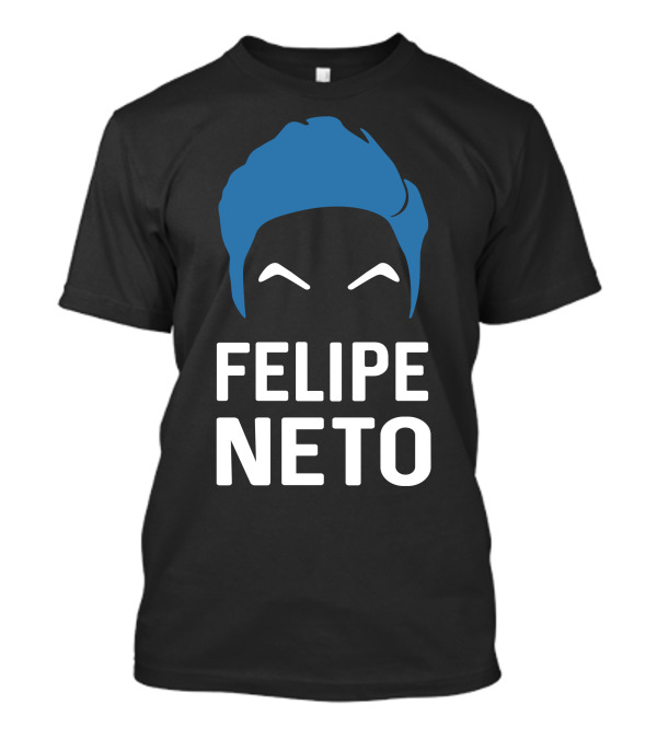 Felipe Neto Blue Hair T-Shirt