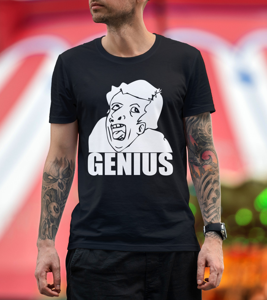GENIUS Meme Face T-Shirt