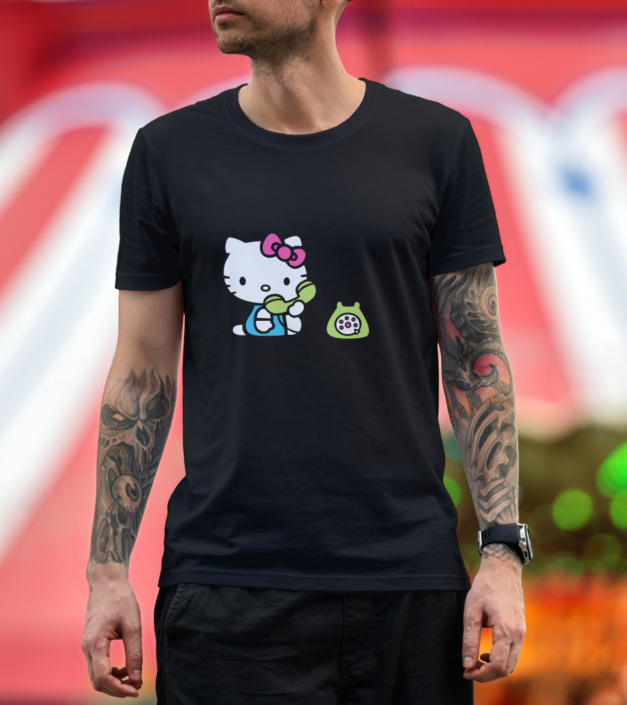 YOU HAD ME AT HELLO HELLO KITTY TELEPHONE T-Shirt