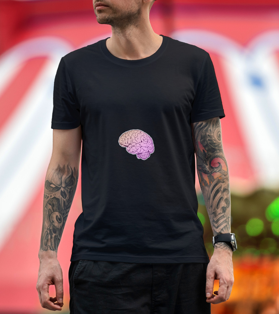 Neurodiverse Multidirectional Brain T-Shirt