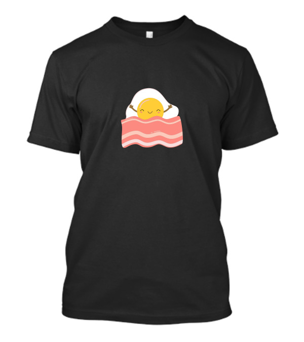 Eggs And Bacon Blanket Happy Breakfast T-Shirt