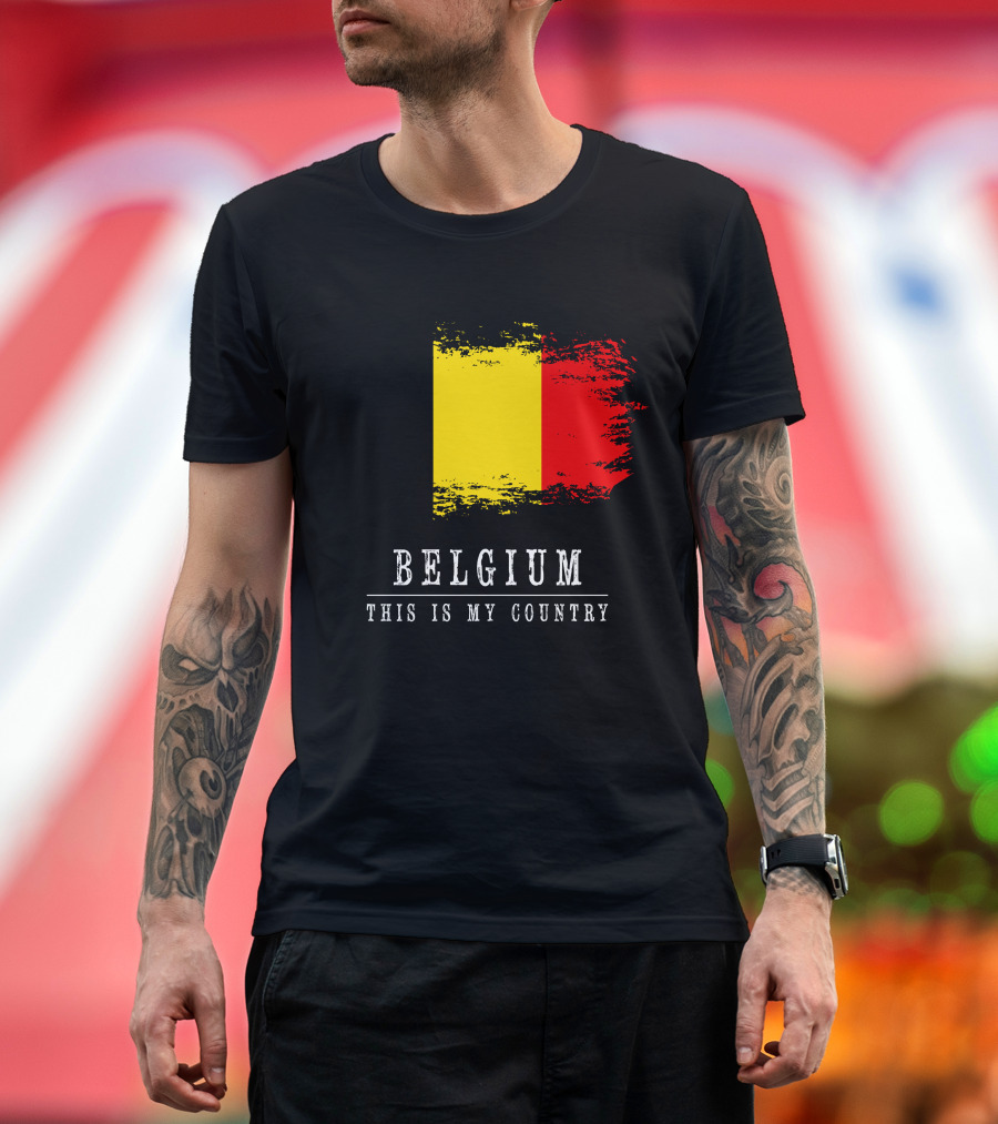 Belgium This Is My Country T-Shirt