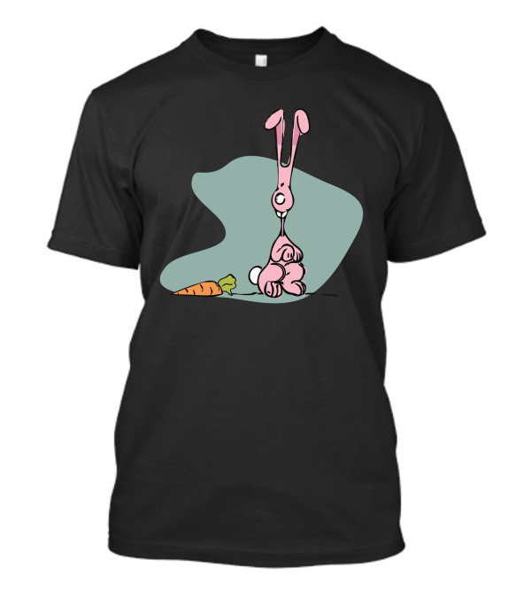 Bob And The Tempting Carrot Rabbit T-Shirt