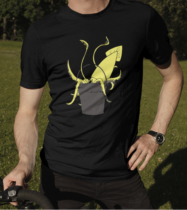 Hello Squidbucket Tentacle Overflow T-Shirt