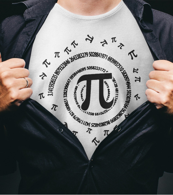 Pi Spiral Sequence T-Shirt