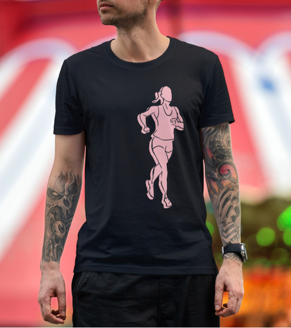 Premium T-Shirt: RUN TRAIN REPEAT Fitness Motivation T-Shirt RUN TRAIN REPEAT Fitness Motivation T-Shirt