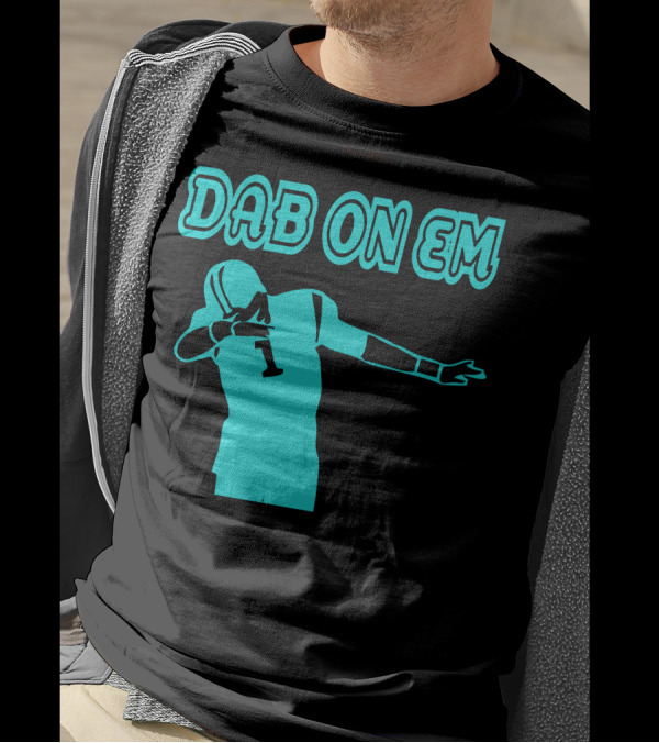 Dab On Em Cam Newton Carolina Panthers T-Shirt