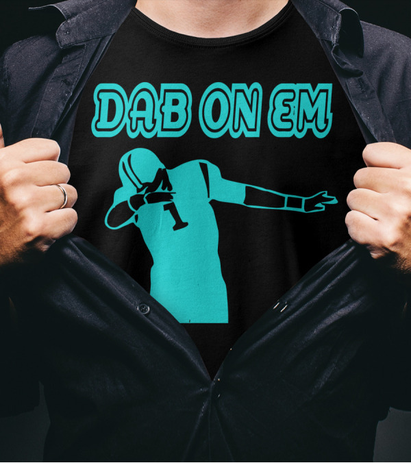 Dab On Em Cam Newton Carolina Panthers T-Shirt