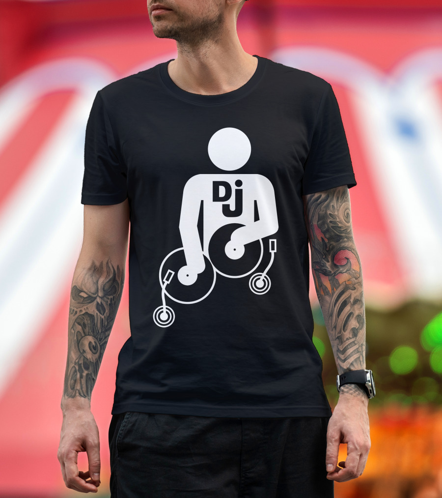 DJ Deejay Music Disco Turntables T658 T-Shirt