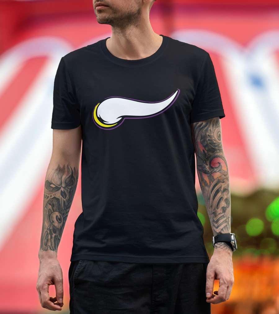 Minnesota Purple Reign Viking Horn T-Shirt