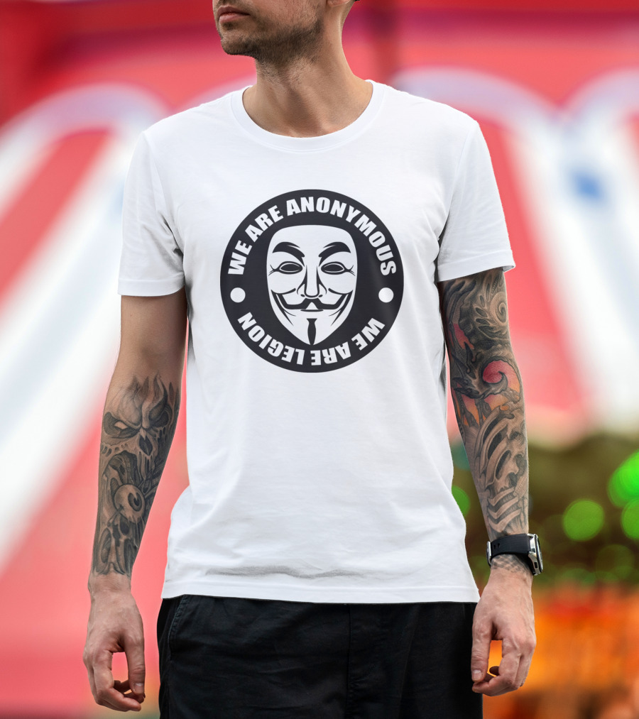 We Are Anonymous We Are Legion T-Shirt