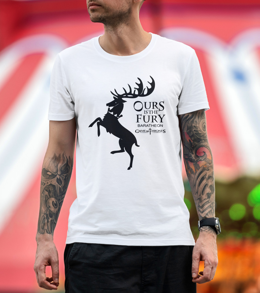 Ours Is The Fury Baratheon Game of Thrones T-Shirt