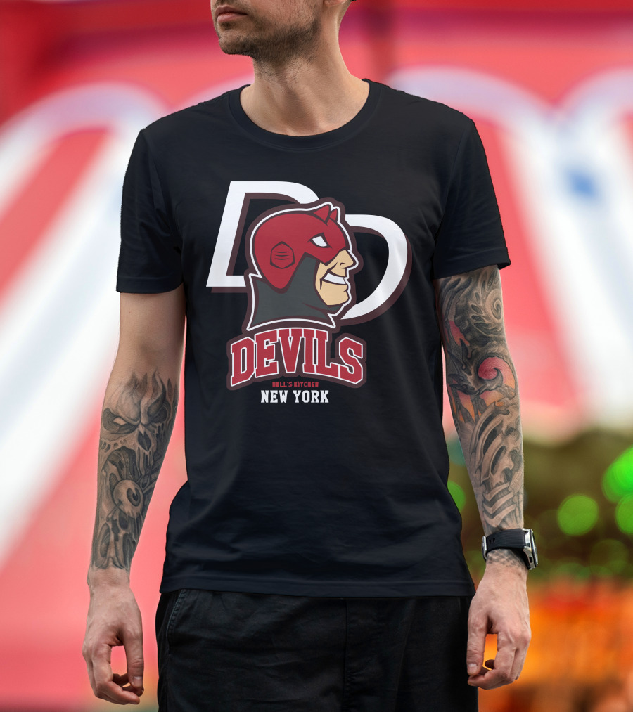 Daredevil Devils Hell's Kitchen New York T-Shirt